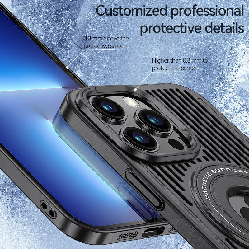 Magsafe 12 Pro Max Case With Kickstand MOBILOVE Back Cover Case