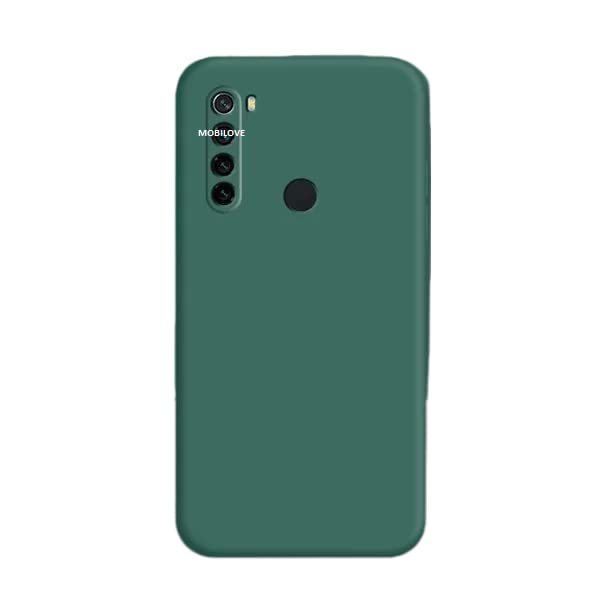 MOBILOVE Shockproof Slim Matte Liquid Soft Silicone TPU Back Case Cover with Camera Protection for | Realme 5 | Realme 5s | Realme 5i | Narzo 10