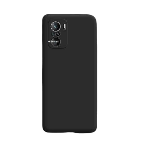 MOBILOVE Shockproof Slim Matte Liquid Soft Silicone TPU Back Case Cover with Camera Protection for | Xiaomi Mi 11X | Mi 11X Pro