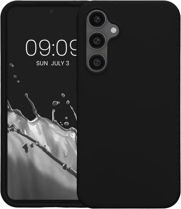 MOBILOVE Pure Liquid Soft Matte Silicone Case with Camera and Screen Protection for | Samsung Galaxy S23 FE 5G
