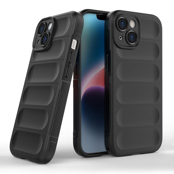 MOBILOVE Back Cover Case for iPhone 15 | Liquid Silicone Magic Case with Camera Protection | Shockproof Slim Anti-Slip Grip | Micro-Fibre Cloth On Inner Side (TPU)