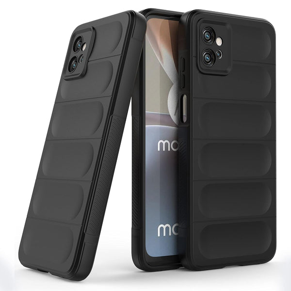 MOBILOVE Back Cover Case for Motorola Moto G32 | Liquid Silicone Magic Case with Camera Protection | Shockproof Slim Anti-Slip Grip | Micro-Fibre Cloth On Inner Side (TPU)