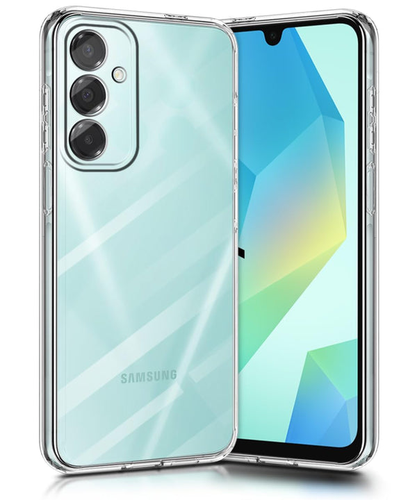MOBILOVE Back Cover Case for Samsung Galaxy A16 5G | Ultra Hybrid Slim Shockproof Crystal Clear Transparent Case (TPU, Clear)