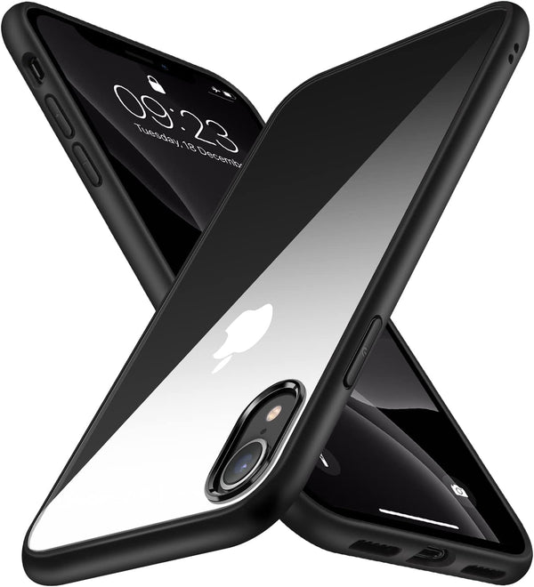 MOBILOVE Back Cover Case for iPhone XR | Premium Ultra-Hybrid Crystal Clear Drop and Camera Protection Slim Fit Shockproof Design Case