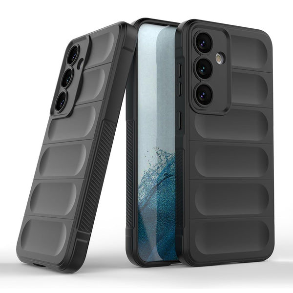 MOBILOVE Back Cover Case for Samsung Galaxy S24 5G | Liquid Silicone Magic Case | Shockproof Slim Anti-Slip Grip | Micro-Fibre Cloth On Inner Side (TPU)