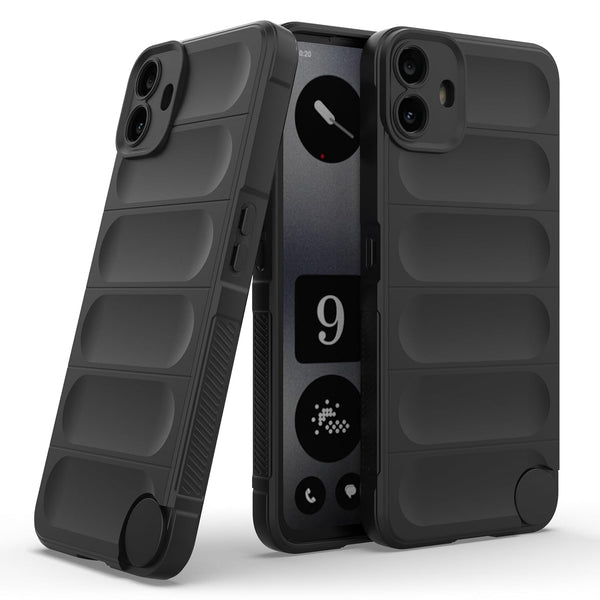 MOBILOVE Back Cover for CMF by Nothing Phone 1 | Liquid Silicone Magic Case | Shockproof Slim Anti-Slip Grip | Micro-Fibre Cloth On Inner Side (TPU)