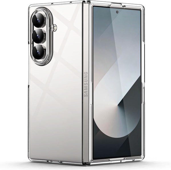 MOBILOVE Back Cover Case for Samsung Galaxy Fold 7 | Shockproof Ultra Hybrid with Drop Protection Corners Comes with Camera Bump Anti-Scratch Case for Samsung Galaxy Z Fold 7 (TPU | Crystal Clear)