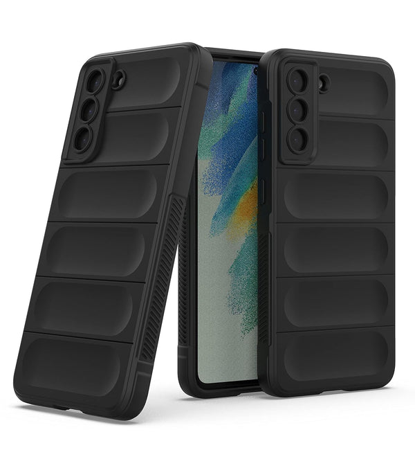 MOBILOVE Back Cover Case for Samsung Galaxy S21 FE 5G | Liquid Silicone Magic Case with Camera Protection | Shockproof Slim Anti-Slip Grip | Micro-Fibre Cloth On Inner Side (TPU)