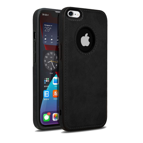 MOBILOVE PU Leather Flexible Soft with Logo View Back Case Cover for | Apple iPhone 6 | iPhone 6s