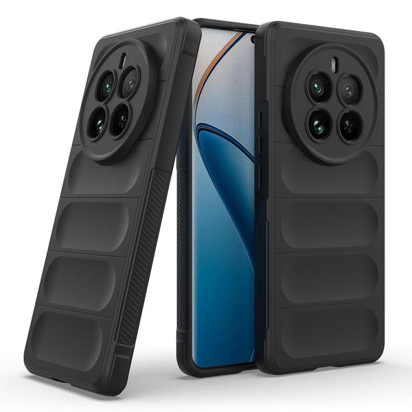 MOBILOVE Back Cover Case for Realme 12 Pro | Realme 12 Pro Plus 5G | Relme P1 Pro 5G | Liquid Silicone Magic Case | Shockproof Slim Anti-Slip Grip | Micro-Fibre Cloth On Inner Side (TPU)
