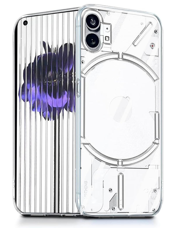 MOBILOVE Back Cover Case for Nothing Phone 1 | Ultra Hybrid Shockproof Slim Crystal Clear Transparent Case for Nothing Phone 1 (TPU, Clear)