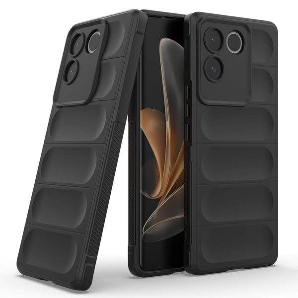 MOBILOVE Back Cover Case for iQOO Z7 Pro | Vivo T2 Pro 5G | Liquid Silicone Magic Case with Camera Protection | Shockproof Slim Anti-Slip Grip | Micro-Fibre Cloth On Inner Side (TPU)
