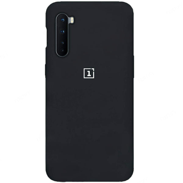 MOBILOVE Pure Liquid Soft Matte Silicone Case with Logo Print Camera and Screen Protection for | OnePlus Nord