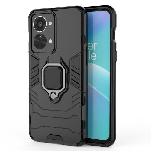 MOBILOVE Back Cover for OnePlus Nord 2T | Rotating Ring Holder & Kickstand in-Built | Dual Layer Military Grade Drop Protection | 360 Degree Protection Case