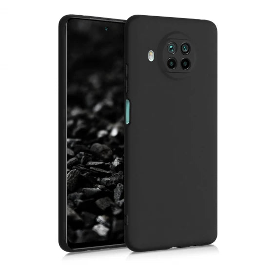 MOBILOVE Shockproof Slim Matte Liquid Soft Silicone TPU Back Case Cover with Camera Protection for | Mi 10i 5G